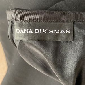 Dana Buchman long skirt/ black fine wool/ size 16